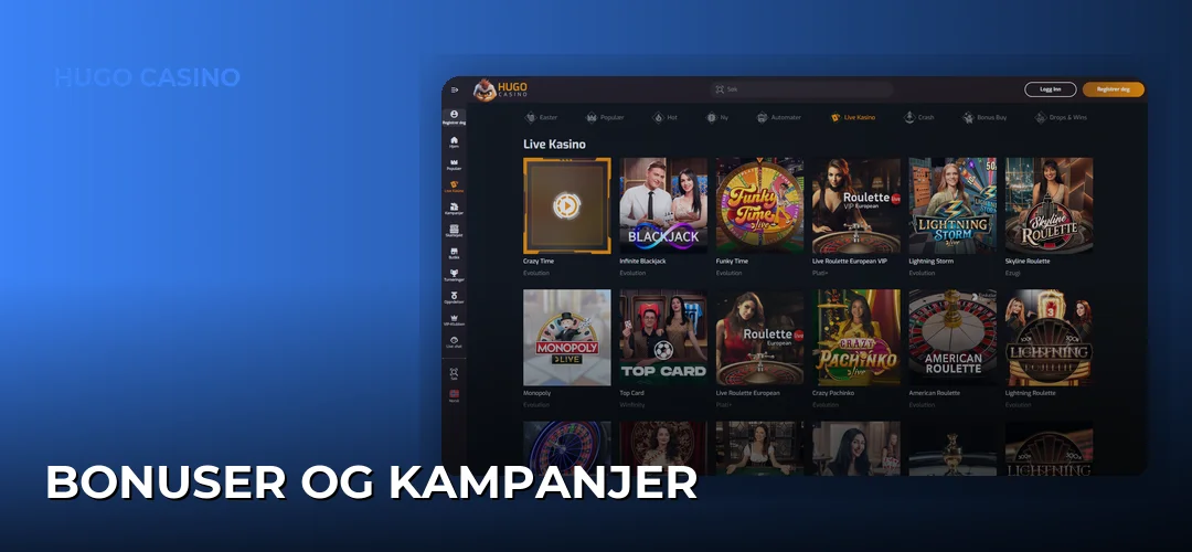 Bonuser og Kampanjer