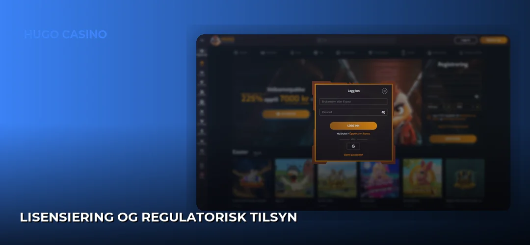 Lisensiering og regulatorisk tilsyn