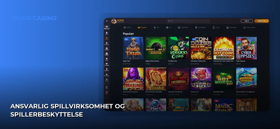 Ansvarlig spillvirksomhet og spillerbeskyttelse