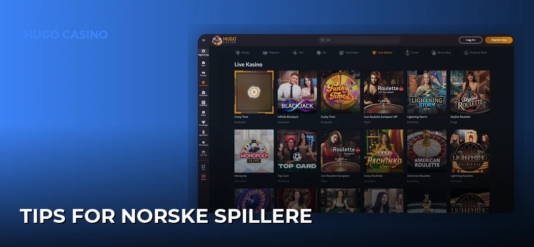Tips for norske spillere