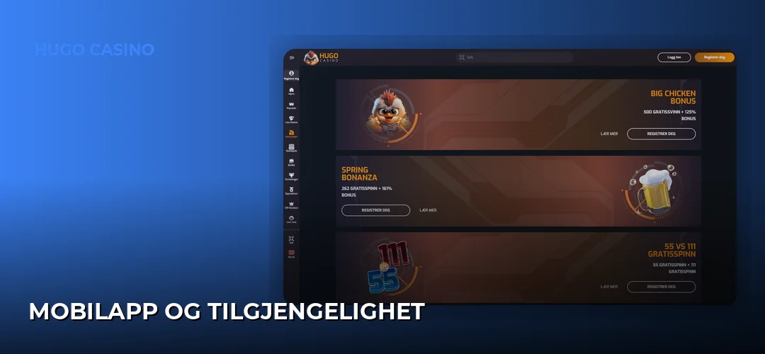 Mobilapp og Tilgjengelighet