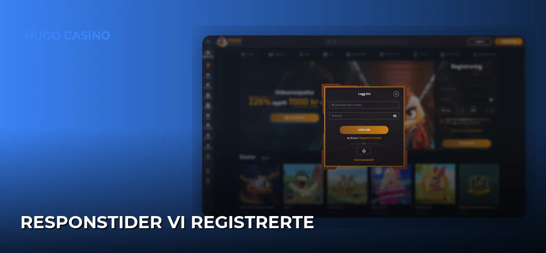Responstider Vi Registrerte