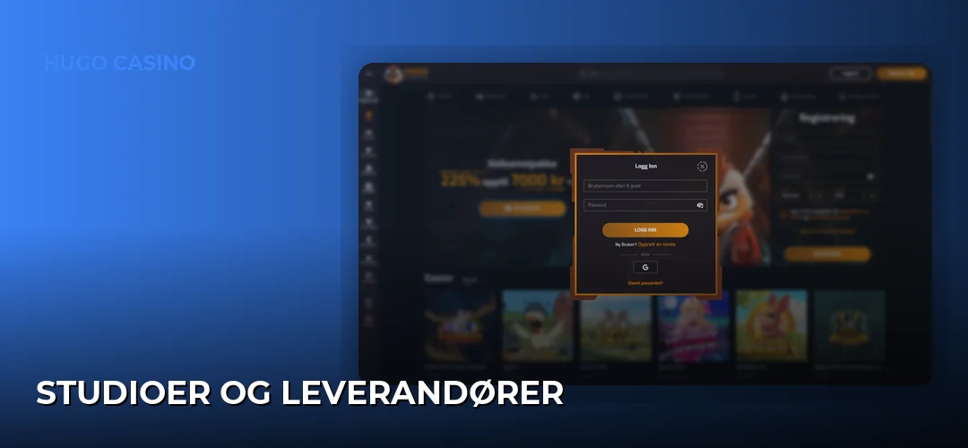 Studioer og leverandører