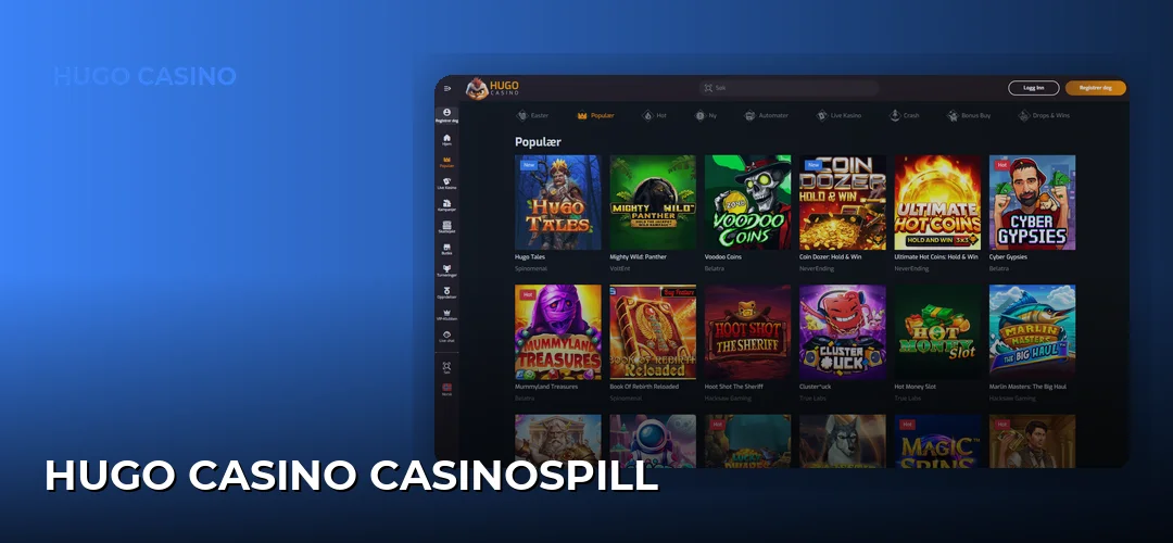 Hugo Casino Casinospill
